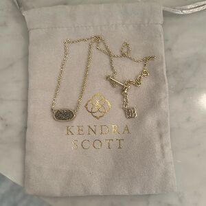 Kendra Scott Elisa druzy stone necklace